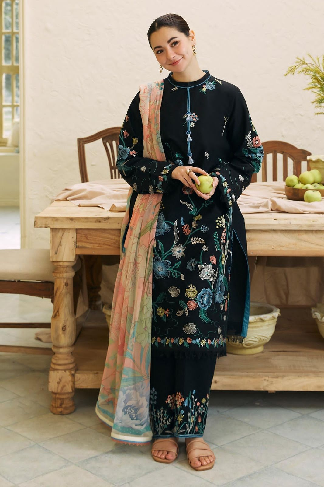 COCO BY ZARA SHAHJAHAN Lawn 3 PC Embroidered Unstitched