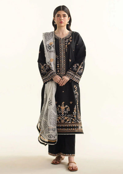 COCO BY ZARA SHAHJAHAN Lawn 3 PC Embroidered Unstitched