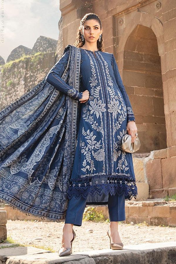 MARIA B Lawn 3 PC Embroidered Unstitched