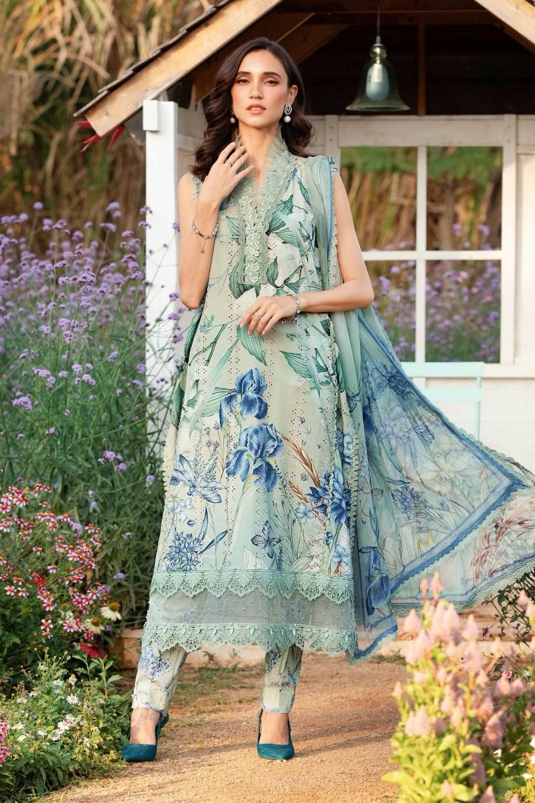 Maria.b lawn 3PC digital printed Unstitched