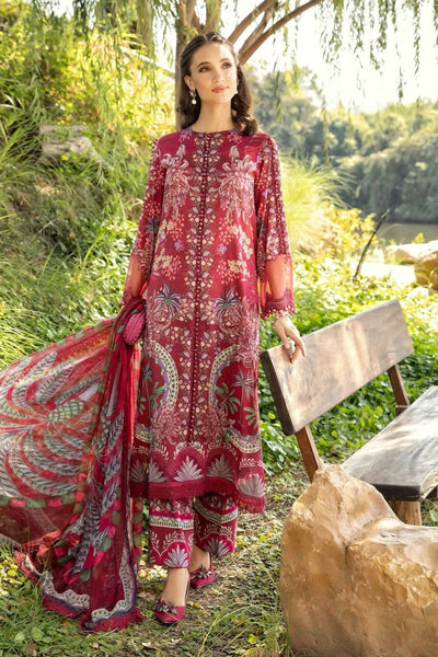 Maria.b lawn 3PC digital printed Unstitched