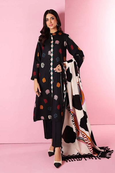 Nishat lawn 3PC embroidered Unstitched