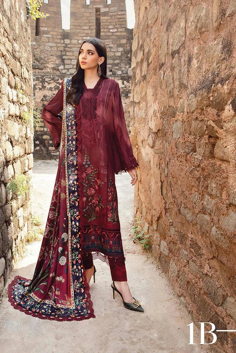 MARIA B Lawn 3 PC Embroidered Unstitched