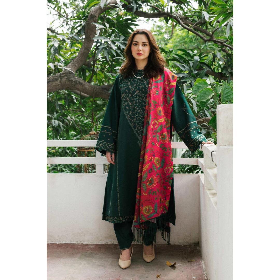 Iznik lawn 3PC Embroidered Unstitched