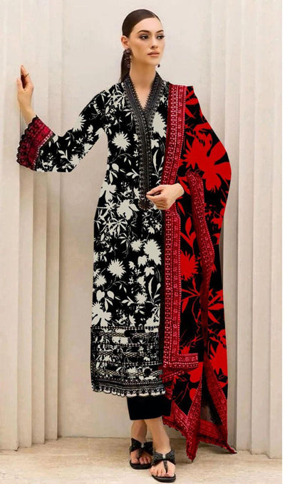 ZAINAB CHOTANI lawn 3PC digital printed Unstitched