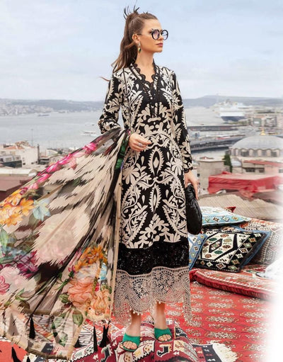 MARIA.B lawn 3PC Embroidered Unstitched