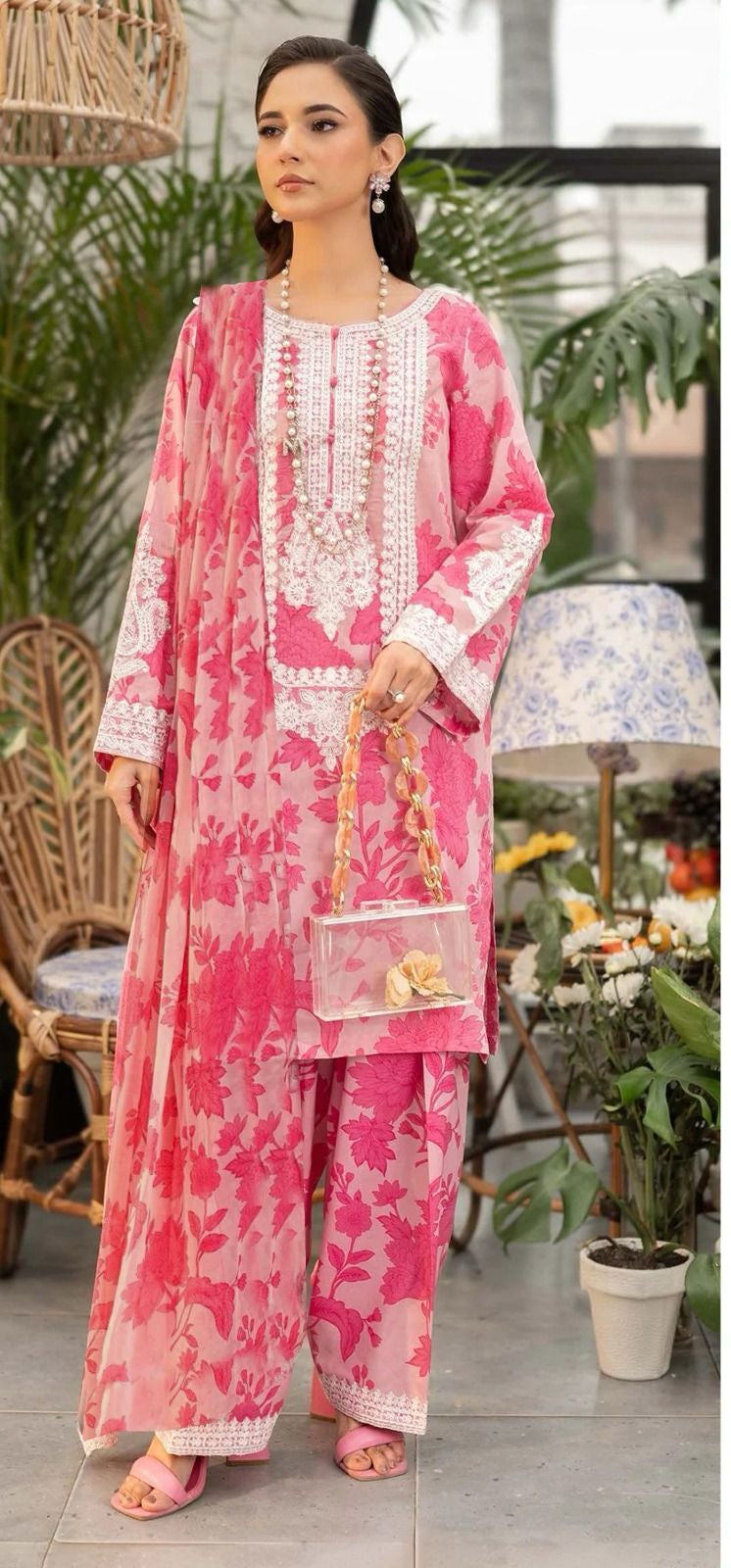 MARIA.B lawn 3PC Embroidered Unstitched
