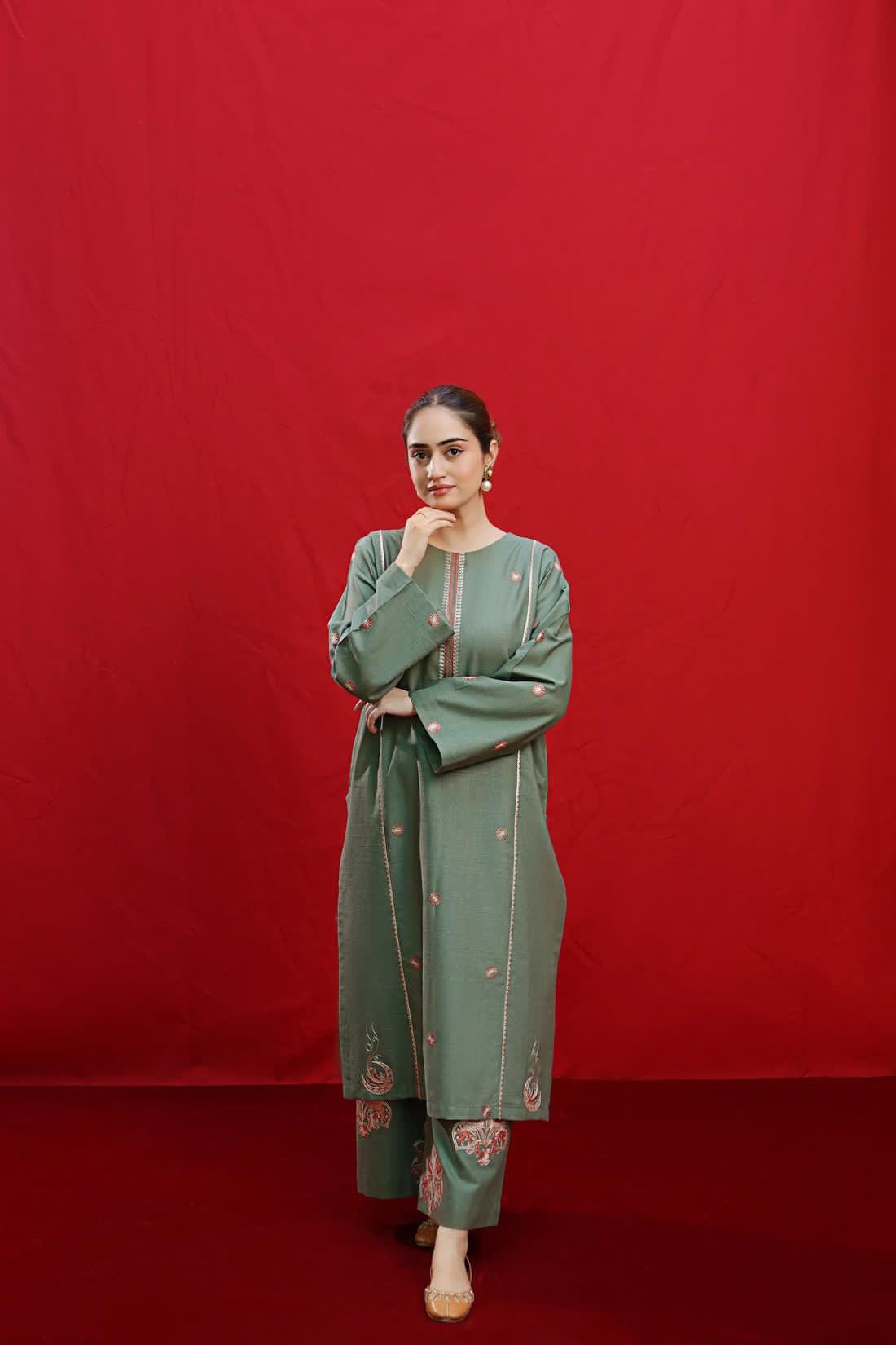 Urge lawn 2PC Embroidered Unstitched