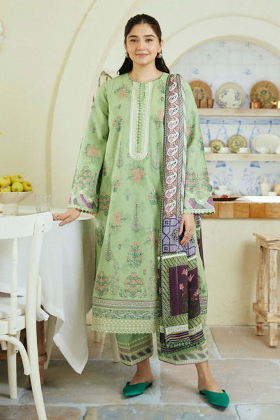 Zara Shahjahan lawn 3PC Embroidered Unstitched
