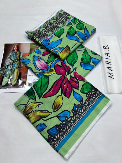 Maria.b lawn 3PC digital printed Unstitched