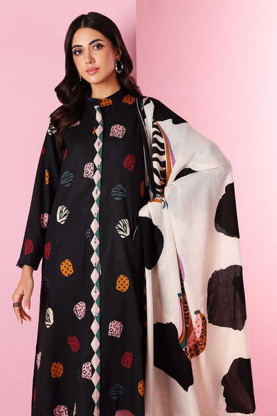 Nishat lawn 3PC embroidered Unstitched