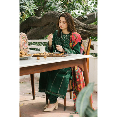 Iznik lawn 3PC Embroidered Unstitched