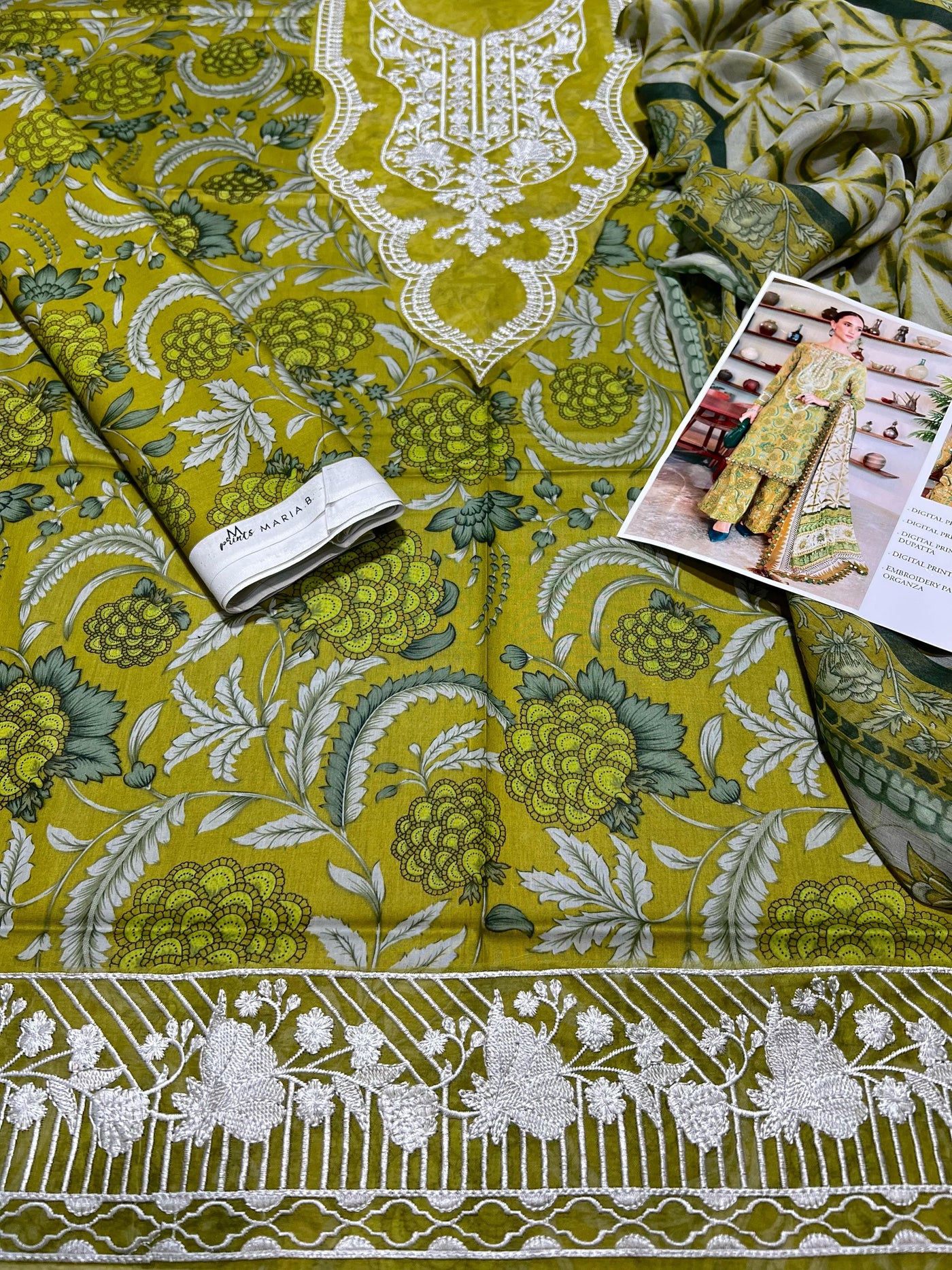 MARIA B lawn 3PC digital printed Unstitched
