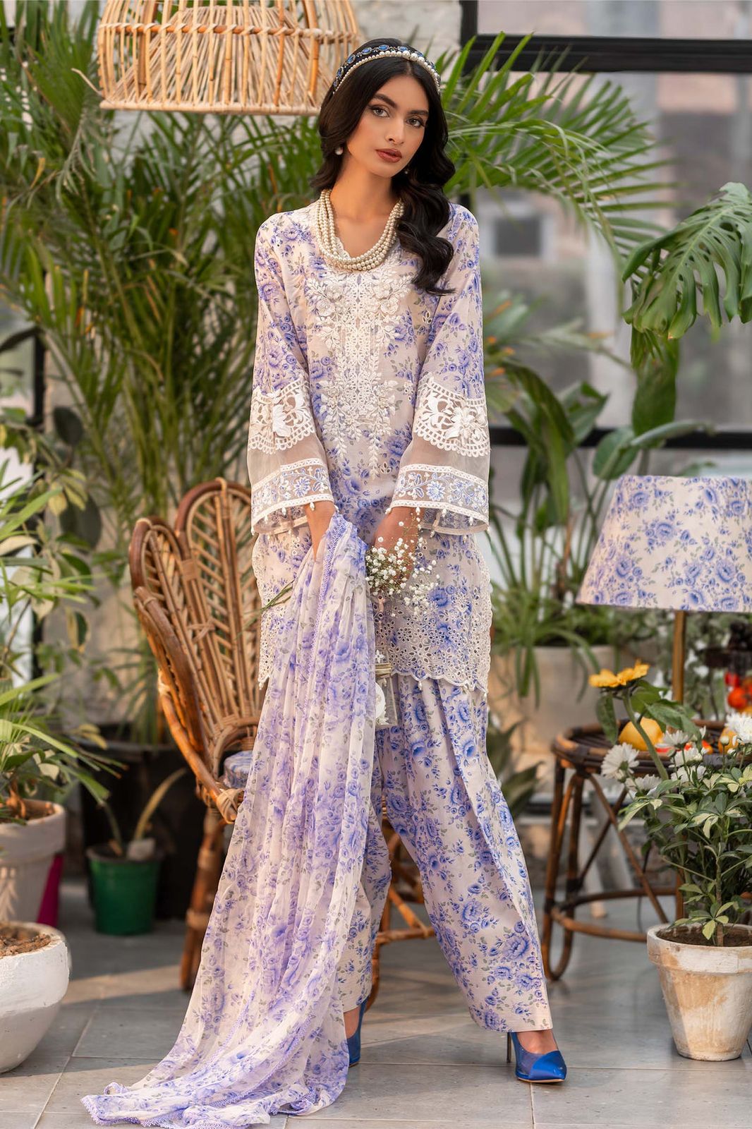 MARIA B lawn 3PC digital printed Unstitched