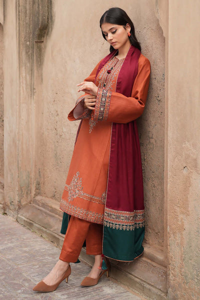 Jazmine lawn 3PC Embroidered Unstitched