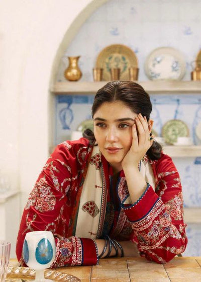 Zara Shahjahan lawn 3PC Embroidered Unstitched