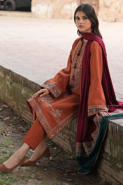Jazmine lawn 3PC Embroidered Unstitched