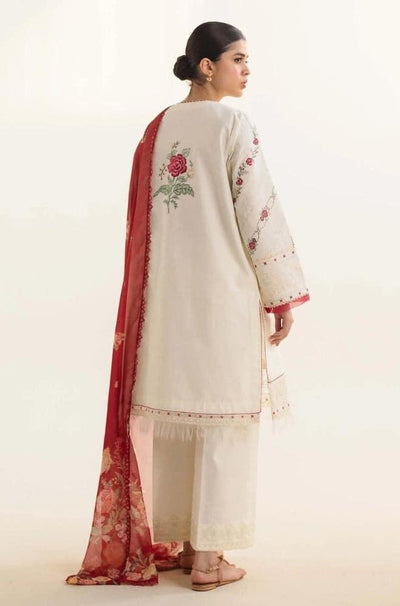 COCO BY ZARA SHAHJAHAN Lawn 3 PC Embroidered Unstitched