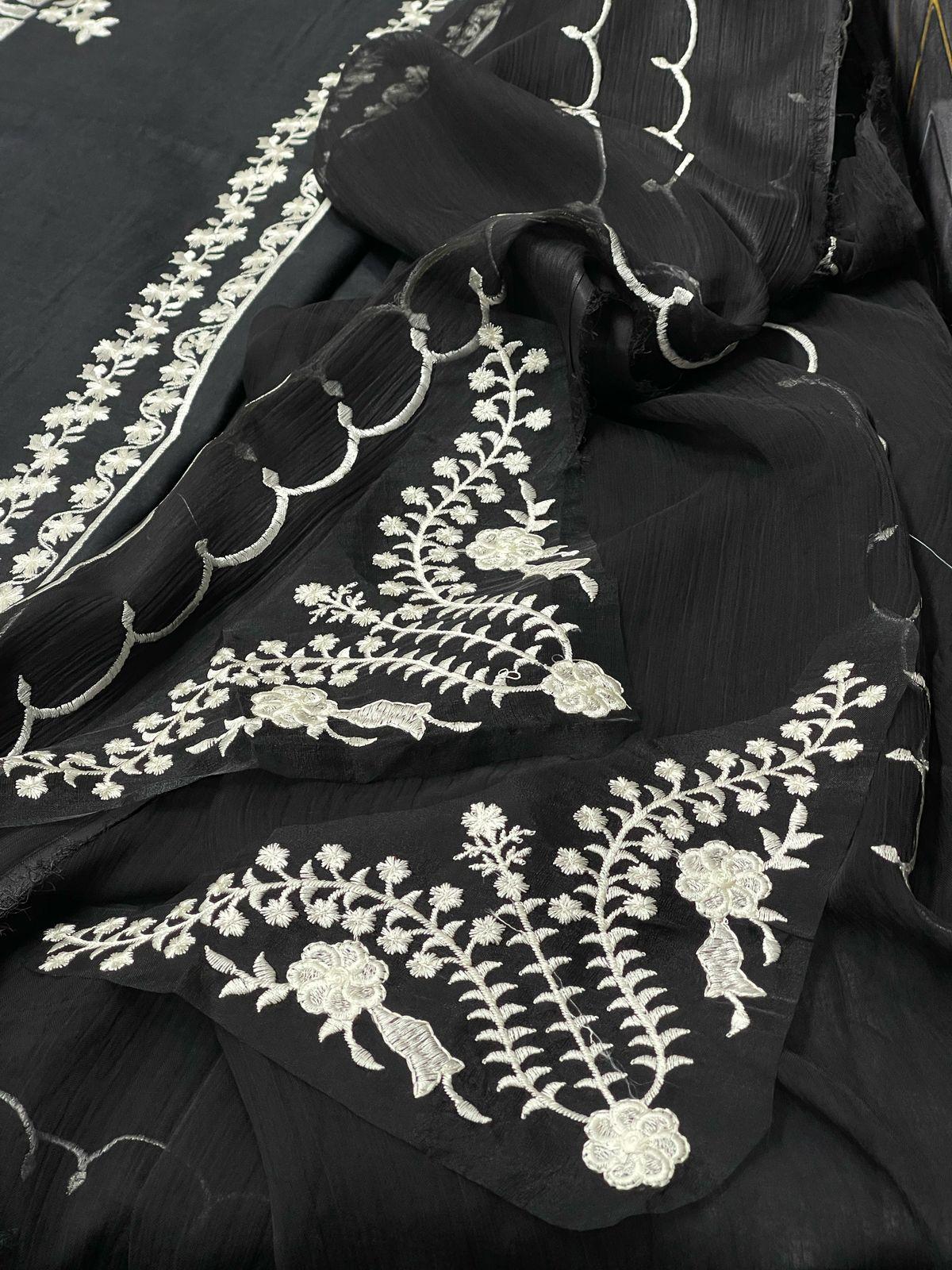 ASIM JOFA Lawn 3 PC Embroidered Unstitched