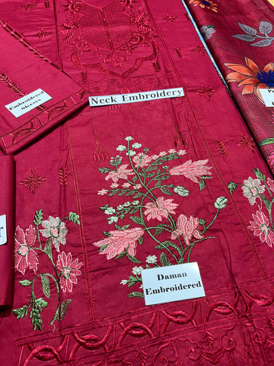 MARIA B Lawn 3 PC Embroidered Unstitched