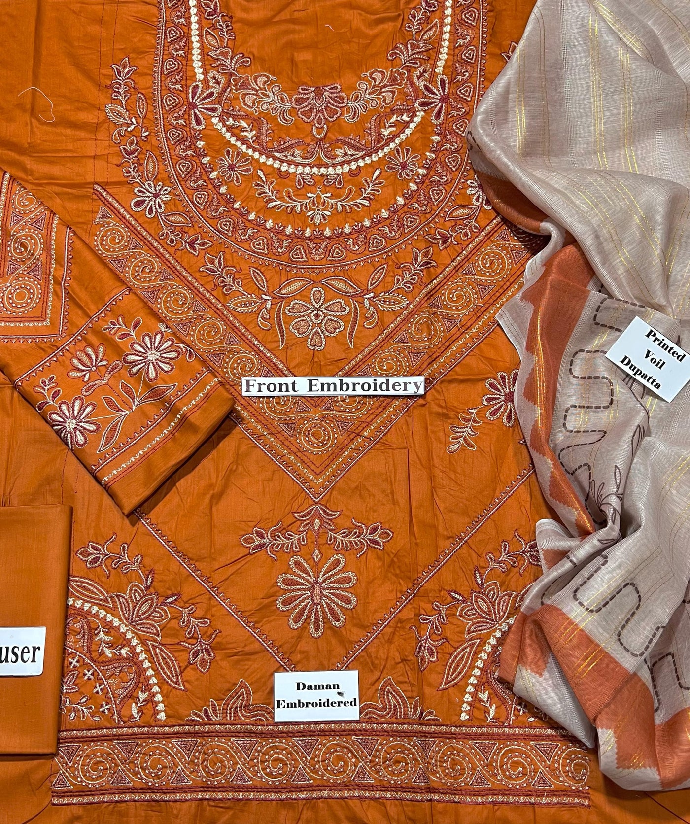 COCO BY ZARA SHAHJAHAN Lawn 3 PC Embroidered Unstitched