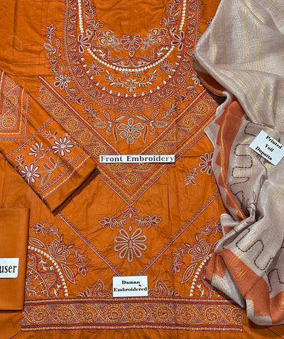COCO BY ZARA SHAHJAHAN Lawn 3 PC Embroidered Unstitched