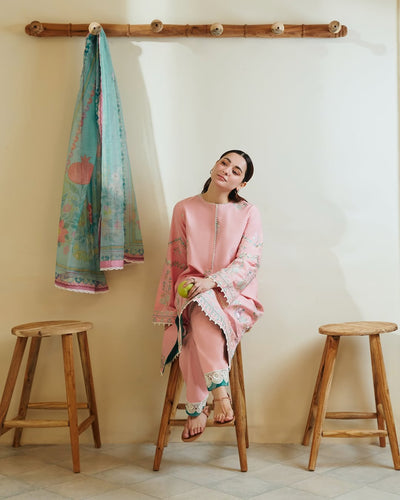 COCO BY Zara Shahjahan lawn 3PC Embroidered Unstitched